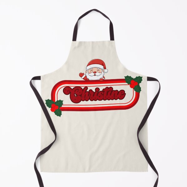 Item preview, Christine and Santa Claus designed and sold by ArtCraftLab.