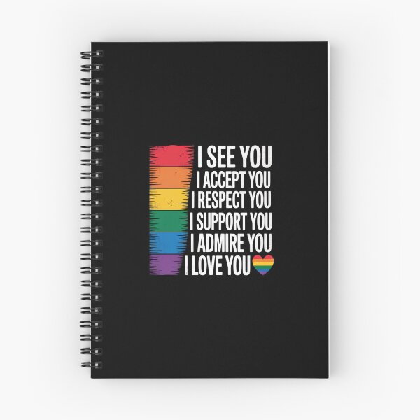 Item preview, I See Love Accept You LGBTQ Men Women Gay Rainbow Pride Flag  designed and sold by CombatTask.
