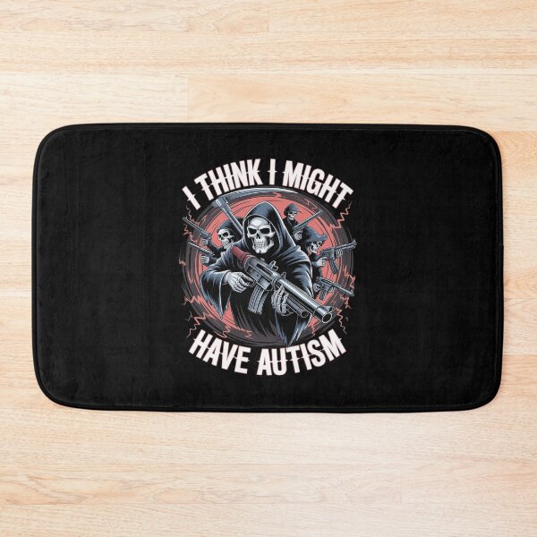 Item preview, I Think I Might Have Autism Hard Skeleton Meme Bootleg designed and sold by MathisBellanger.