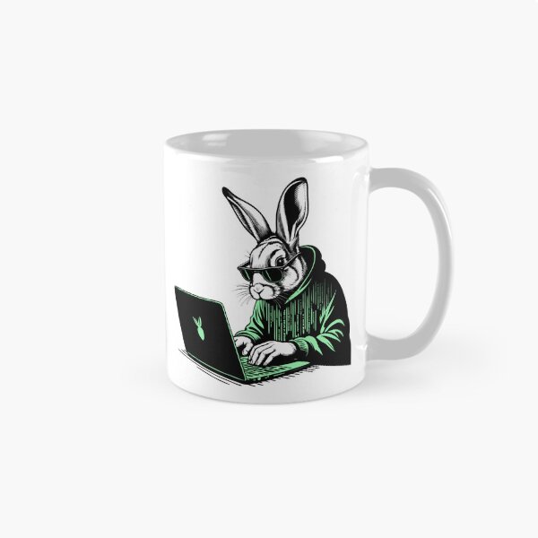 Item preview, Cool Hacker Rabbit designed and sold by Lydyb-creations.