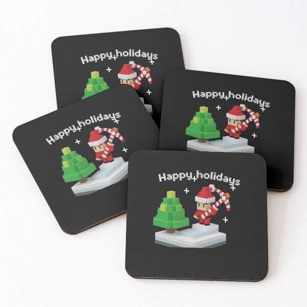 Item preview, Voxel Santa Mine Adventurer Christmas Gift designed and sold by FelixnRobinus.