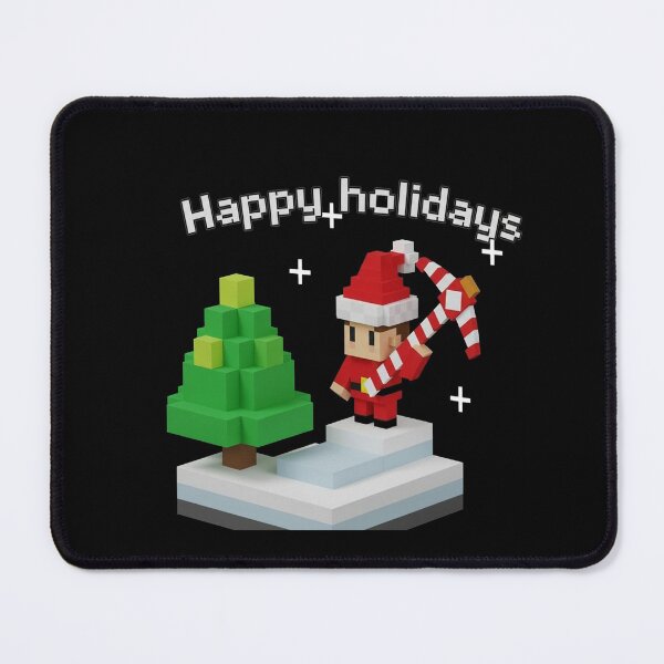 Item preview, Voxel Santa Mine Adventurer Christmas Gift designed and sold by FelixnRobinus.