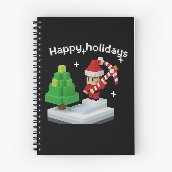 Item preview, Voxel Santa Mine Adventurer Christmas Gift designed and sold by FelixnRobinus.