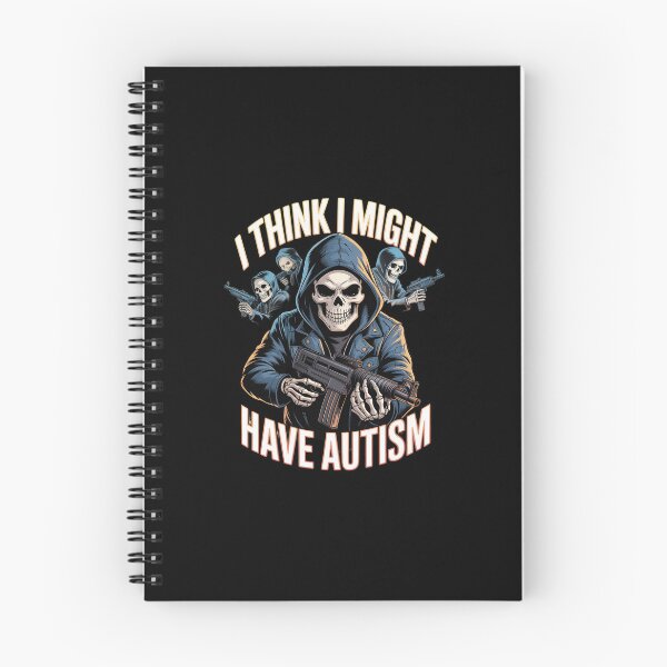 Item preview, I Think I Might Have Autism Meme Skeleton Tism Autistic  designed and sold by CombatTask.