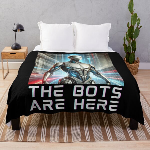 Item preview, humanoid robot art designed and sold by TEEJAMBOREE.