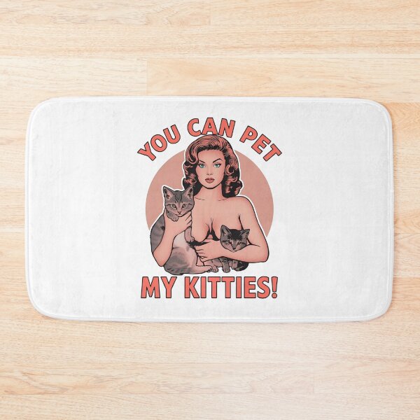 Item preview, You can pet my kitties! designed and sold by NicMacTees.
