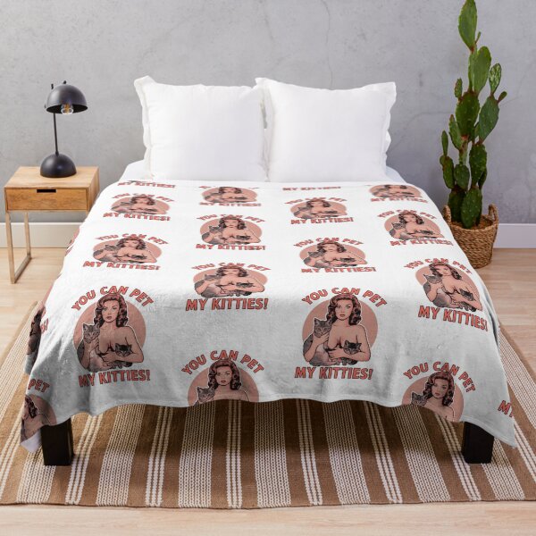 Item preview, You can pet my kitties! designed and sold by NicMacTees.