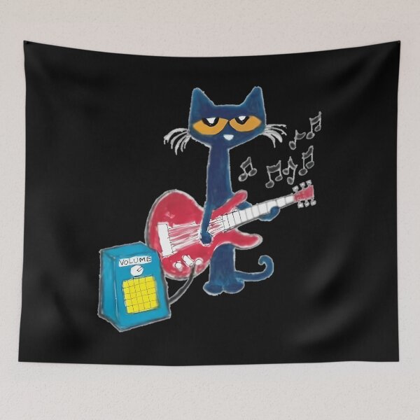 Item preview,  Pete The Cat Cool Cat Jamming On A Red Guitar designed and sold by AbigayleHintz.