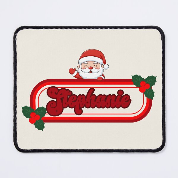 Item preview, Stephanie and Santa Claus designed and sold by ArtCraftLab.