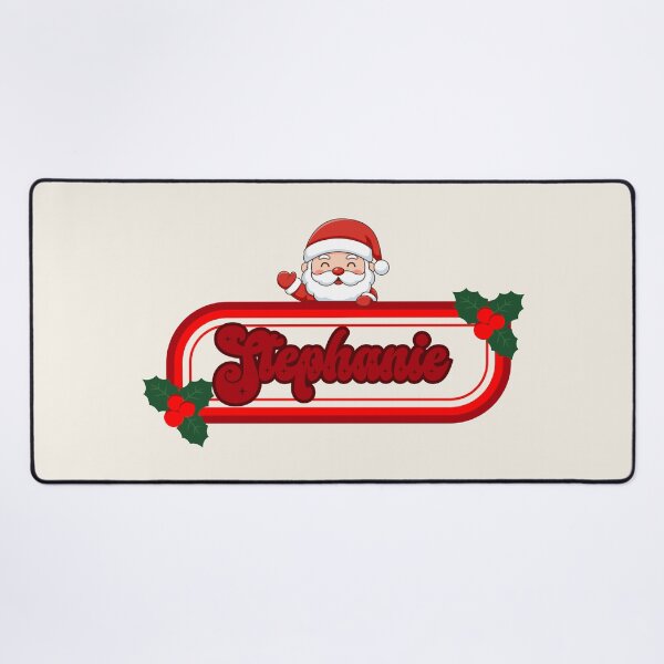 Item preview, Stephanie and Santa Claus designed and sold by ArtCraftLab.