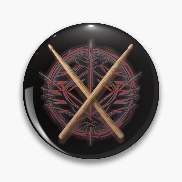 Item preview, Drummer Drumstick Graphic designed and sold by Rhythm Thru Art .
