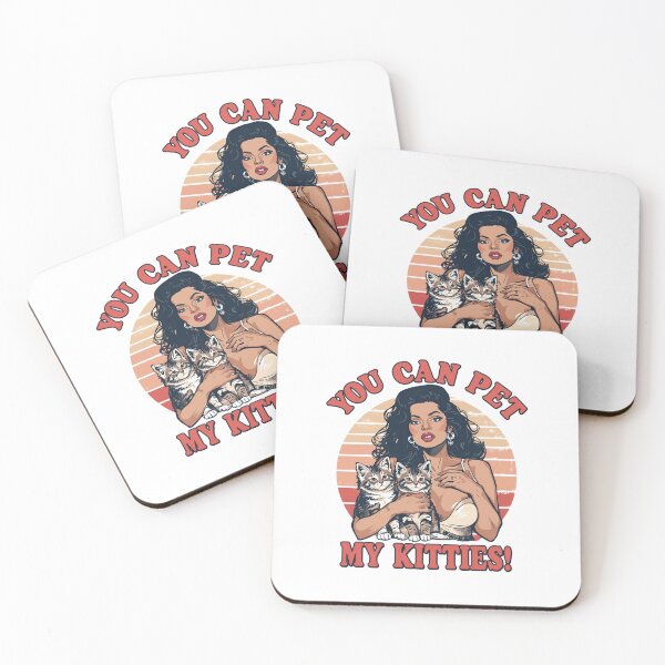 Item preview, You can pet my kitties! designed and sold by NicMacTees.