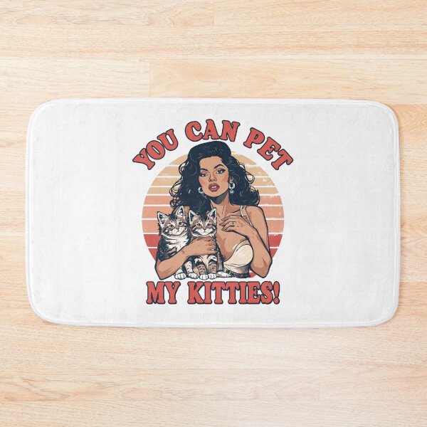 Item preview, You can pet my kitties! designed and sold by NicMacTees.