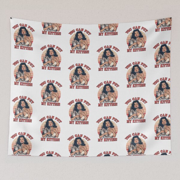 Item preview, You can pet my kitties! designed and sold by NicMacTees.