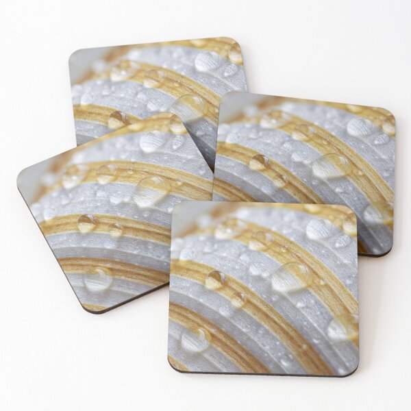 Item preview, Water droplets on striped surface designed and sold by anytka.
