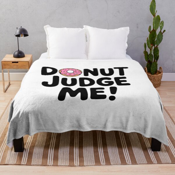 Item preview, Donut Judge Me! Cute Donut Pun designed and sold by PMCreative.