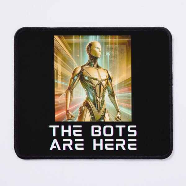 Item preview, humanoid robot art designed and sold by TEEJAMBOREE.