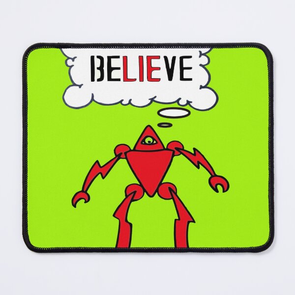 Item preview, Red Robot believe designed and sold by Rolling Fool London street Art Style .