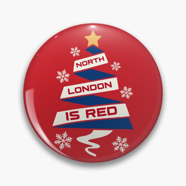 Item preview, North London Is Red Christmas designed and sold by abihooper.