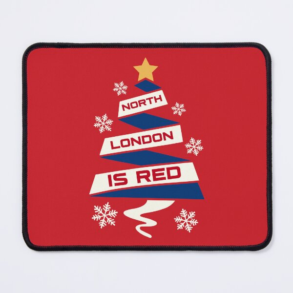 Item preview, North London Is Red Christmas designed and sold by abihooper.