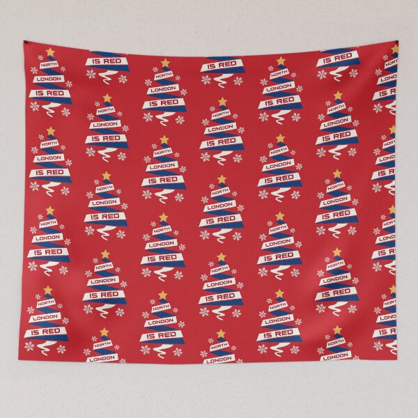 Item preview, North London Is Red Christmas designed and sold by abihooper.