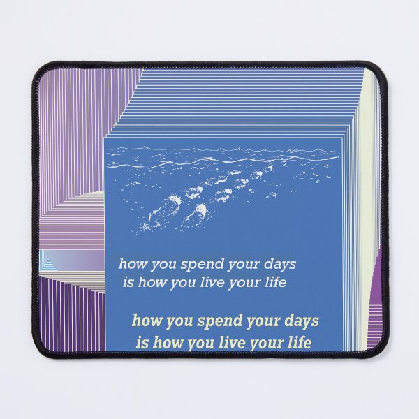 Item preview, motivational poster: how you spend your days designed and sold by lilaismygirl.
