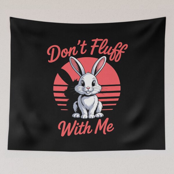 Item preview, Rabbit Pun Don´t Fluff With Me Evil Bunny Costume Halloween designed and sold by Cowlifes.