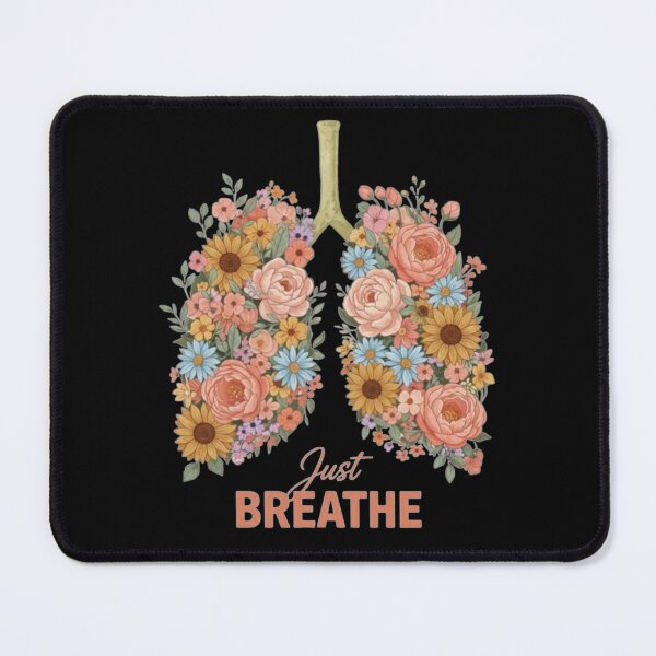 Item preview, Just Breathe Floral Lungs – Botanical Art (V.3) designed and sold by D-Islamic.