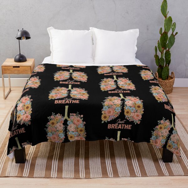 Item preview, Just Breathe Floral Lungs – Botanical Art (V.3) designed and sold by D-Islamic.