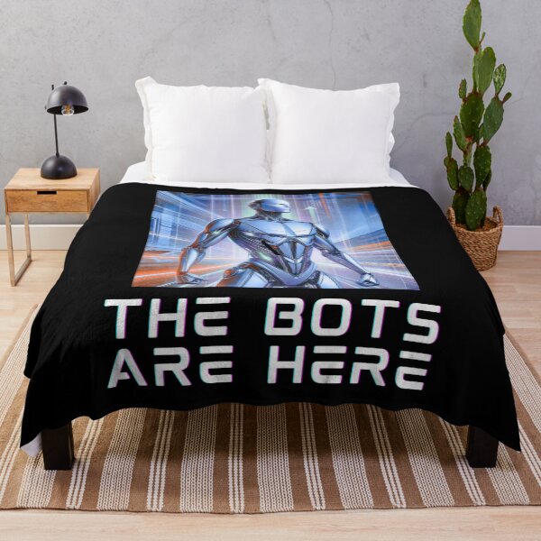 Item preview, humanoid robot art designed and sold by TEEJAMBOREE.