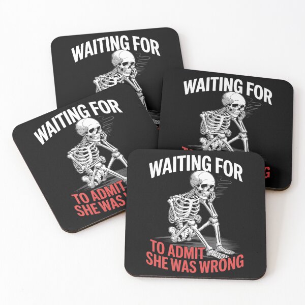 Item preview, Mens Waiting For My Wife to Admit She Was Wrong  designed and sold by CombatTask.