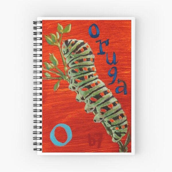 Item preview, Oruga CATERPILLAR - Alkyd Paints on Board designed and sold by TRAVEL-ART-MOTO.