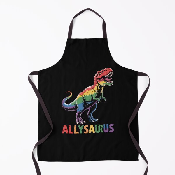 Item preview, Dinosaur Lgbt Gay Pride Flag Allysaurus designed and sold by HeinzanoWeno.