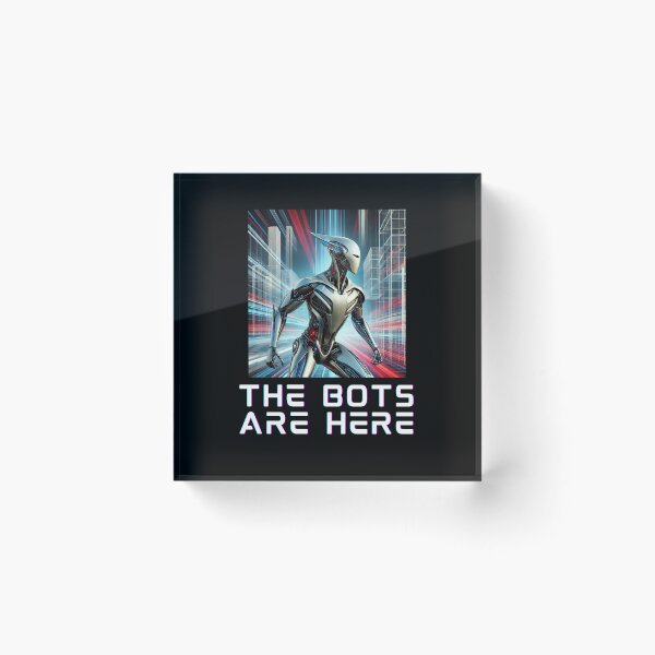 Item preview, humanoid robot art designed and sold by TEEJAMBOREE.