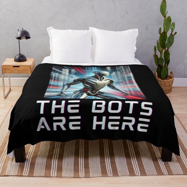 Item preview, humanoid robot art designed and sold by TEEJAMBOREE.