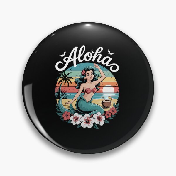 Item preview, Hawaiian Mermaid Vacation Sunset  designed and sold by Cowlifes.
