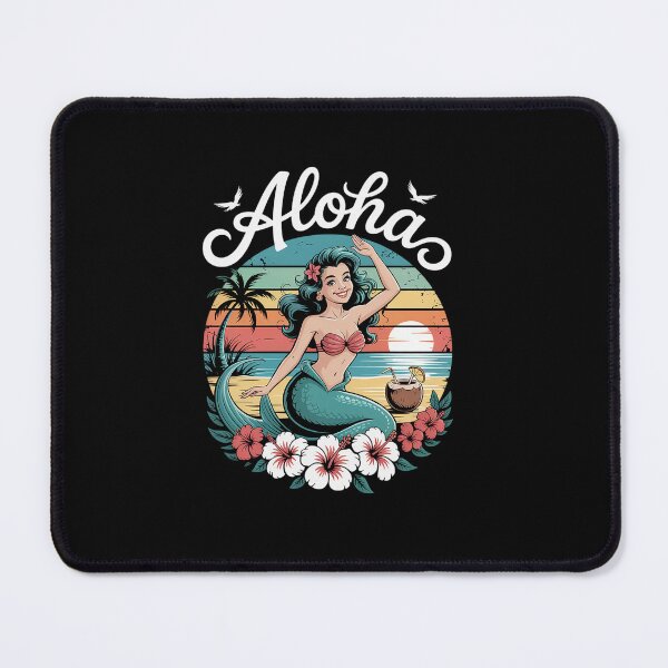 Item preview, Hawaiian Mermaid Vacation Sunset  designed and sold by Cowlifes.