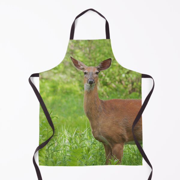 Item preview, Female whitetail deer in a field designed and sold by Production Art Manon Meilleur.