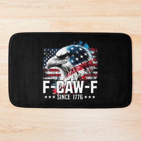 Item preview, Bandera estadounidense de águila divertida FCAWF desde 1776 designed and sold by tadmercado.