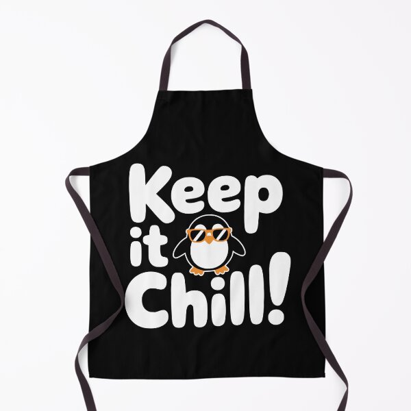 Item preview, Keep It Chill! Funny Penguin Pun designed and sold by PMCreative.
