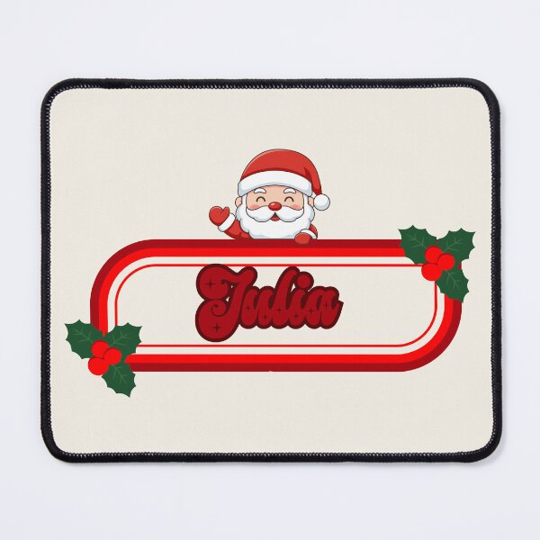 Item preview, Julia and Santa Claus designed and sold by ArtCraftLab.