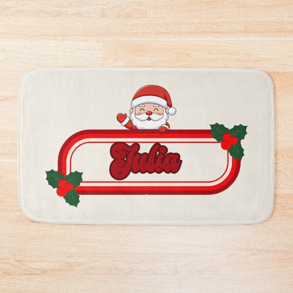 Item preview, Julia and Santa Claus designed and sold by ArtCraftLab.