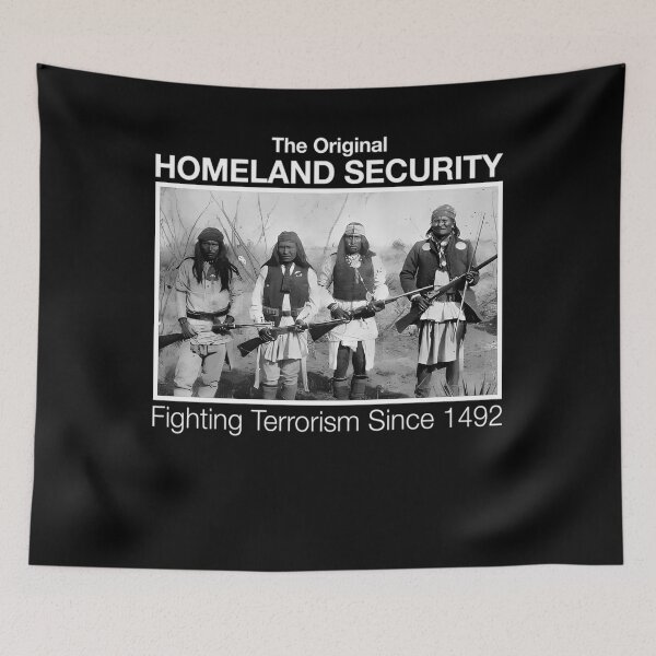 Item preview,  The Original Homeland Security Fighting Illegal Immigration  Terrorism Since 1492  designed and sold by JordynKihn.