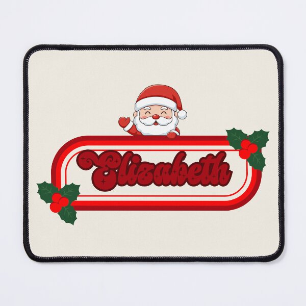 Item preview, Elizabeth and Santa Claus designed and sold by ArtCraftLab.