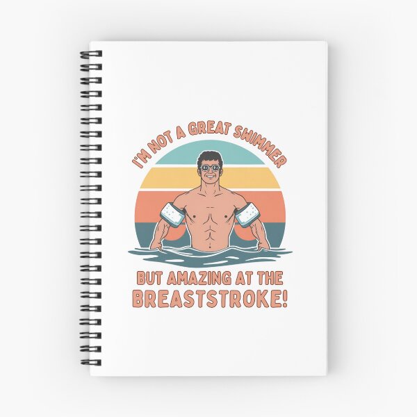 Item preview,  Not a great swimmer, but amazing at the breaststroke! designed and sold by NicMacTees.
