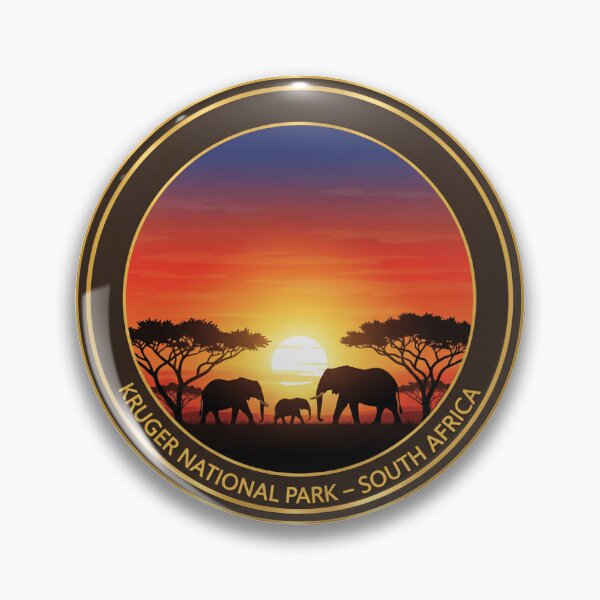 Item preview, Kruger National Park distant herd golden earth designed and sold by Simsimah26Parks.