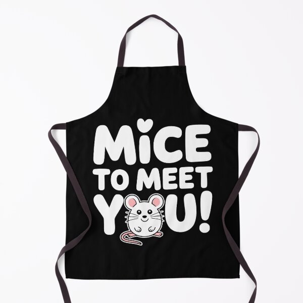 Item preview, Mice To Meet You! Funny Mice Pun designed and sold by PMCreative.