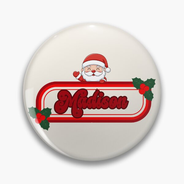 Item preview, Madison and Santa Claus designed and sold by ArtCraftLab.