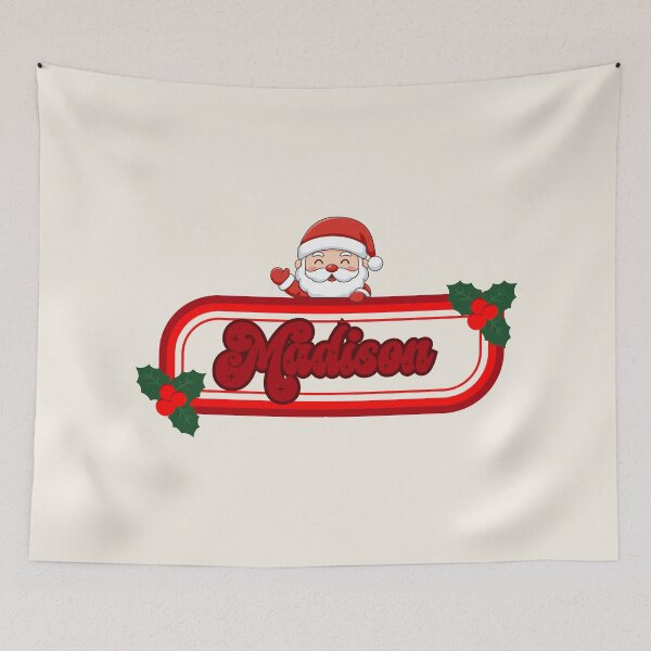 Item preview, Madison and Santa Claus designed and sold by ArtCraftLab.