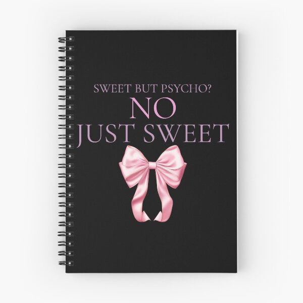 Item preview, Sweet but Psycho No Just Sweet Coquette Pink Bow Aesthetic Design designed and sold by FusionTeeDesign.